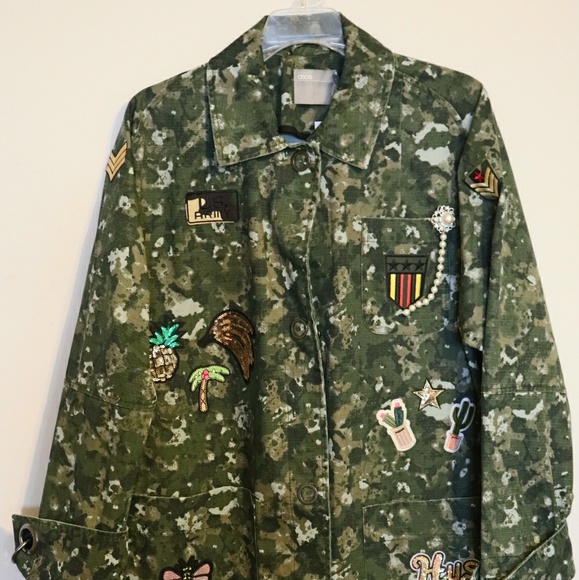 Women's Camo Camouflage Jacket - Picture 2 of 8